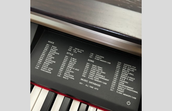 Yamaha YDP-V240 Satin Rosewood Digital Piano, Used - Complete Package (SN:BCQO01005) - Image 8